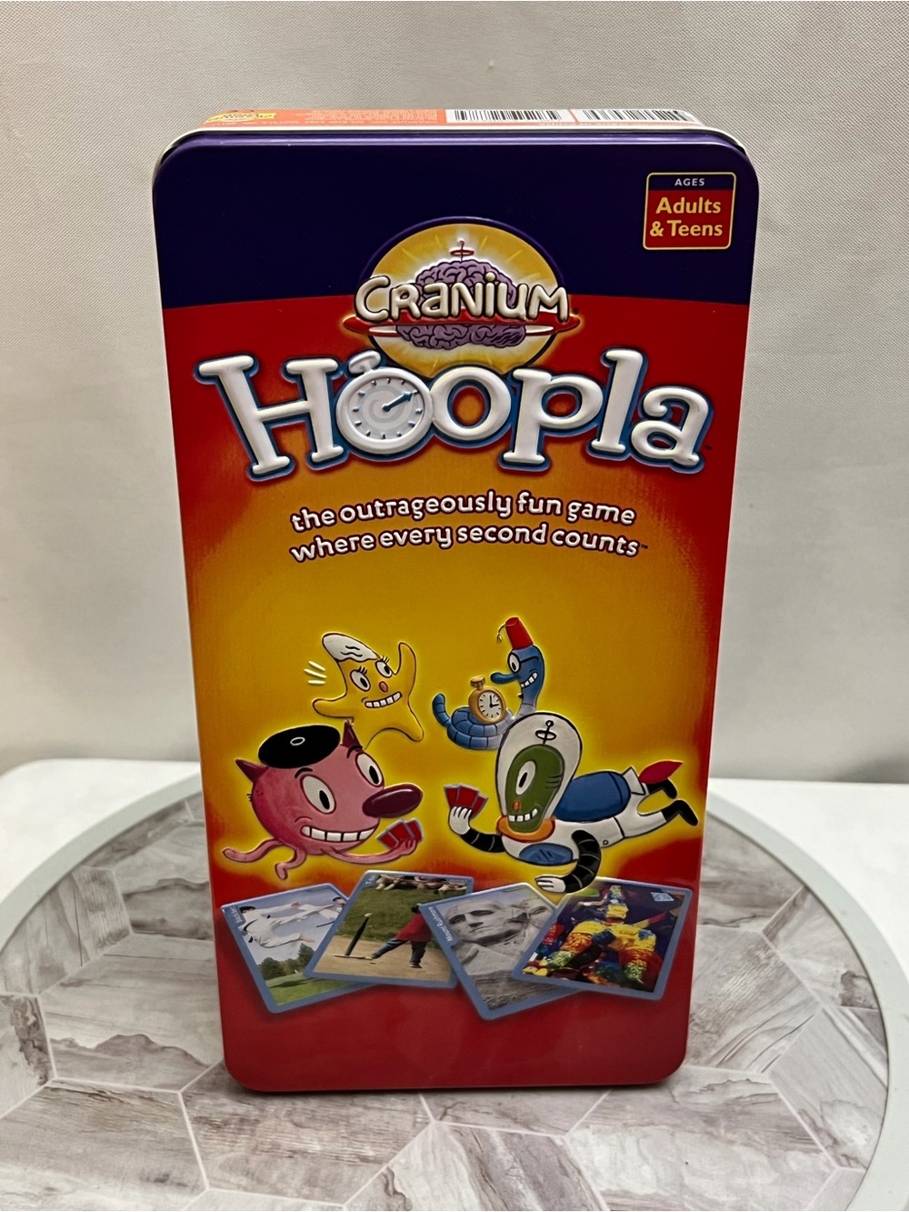Cranium Hoopla Complete Tin Card Game Adults Teens Family Party Game 2004